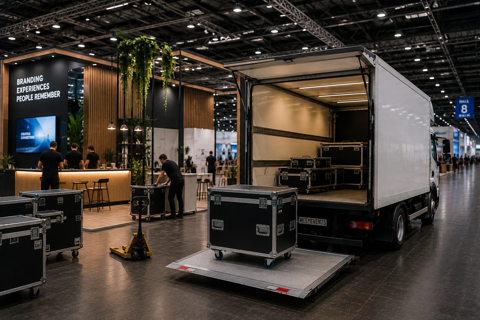 Messetransport Wien: Equipment sicher transportieren